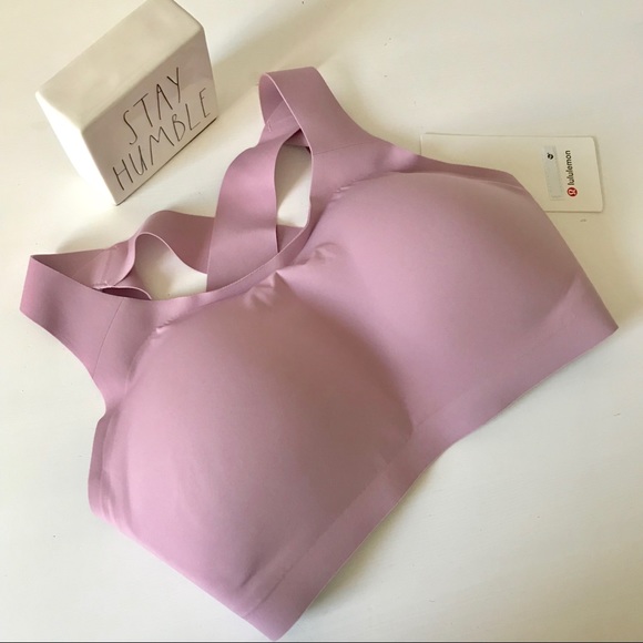 lululemon athletica Other - Lululemon Sports Bra enlite 34E rose blush pink